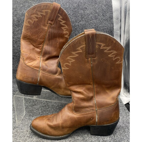 Ariat Sedona Cowboy Boots 10.5 EE Brown Leather Western Roper Rancher 34625 main image 14